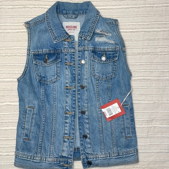 Target Mossimo Brand | Women’s Jean Vest - Picture 1 of 6